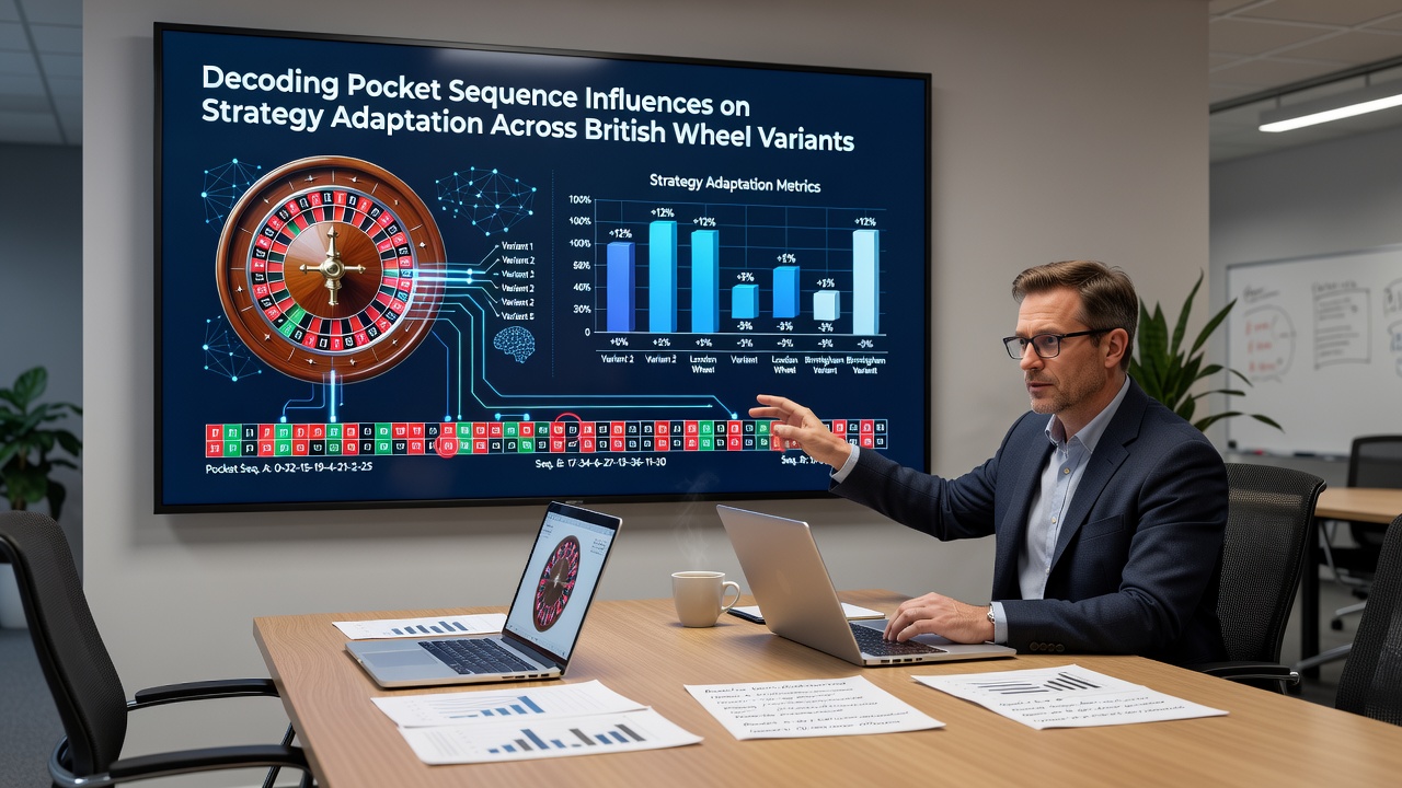 Comparison of pocket sequences across different British roulette wheel models highlighting variation in number placement